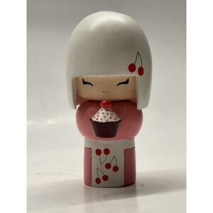 Momiji Pixie Cherry Cupcake Vintage Doll with Message